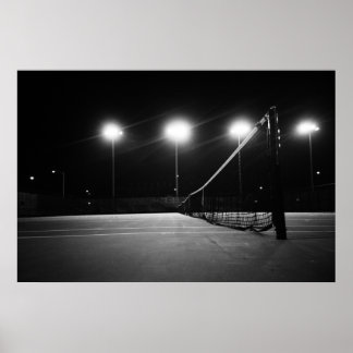 tennisbana poster