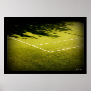 tennisbana poster