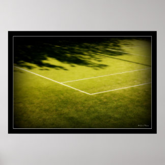 tennisbana poster