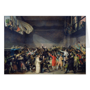 Tennisbanaeden, 20th Juni 1789, 1791 Hälsningskort
