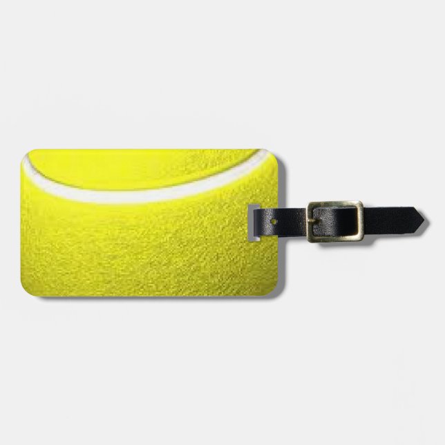 Tennisboll Bagagebricka (Horisontell Framsida)