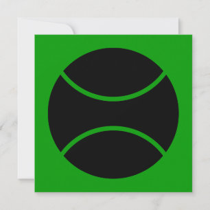 tennisboll inbjudningar