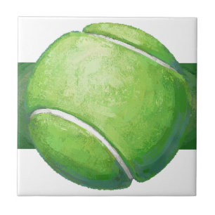 Tennisboll Kakelplatta