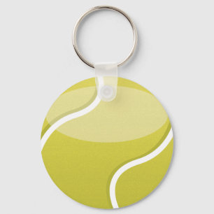 Tennisboll Nyckelring