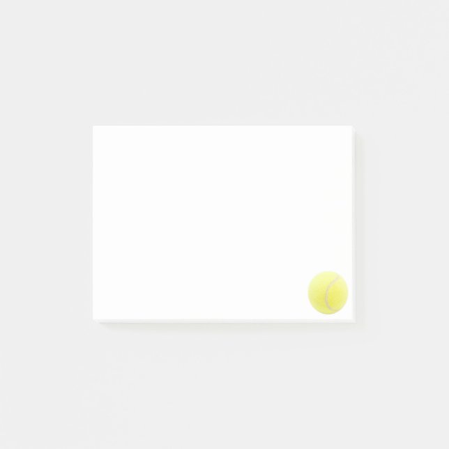 Tennisboll Post-it Block (Framsida)