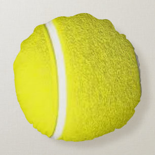 Tennisboll Rund Kudde
