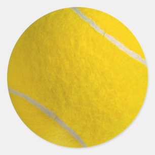TENNISBOLL RUNT KLISTERMÄRKE