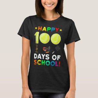 Tennisboll Sport I sparkade 100 dagar av skolan Te T Shirt