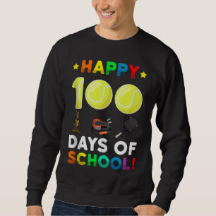 Tennisboll Sport Jag sparkade 100 dagar av skolan Lång Ärmad Tröja