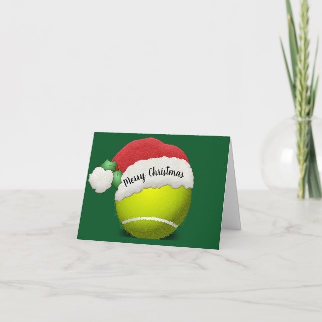 Tennisboll Vikad Greeting Card Kort (Framsida)