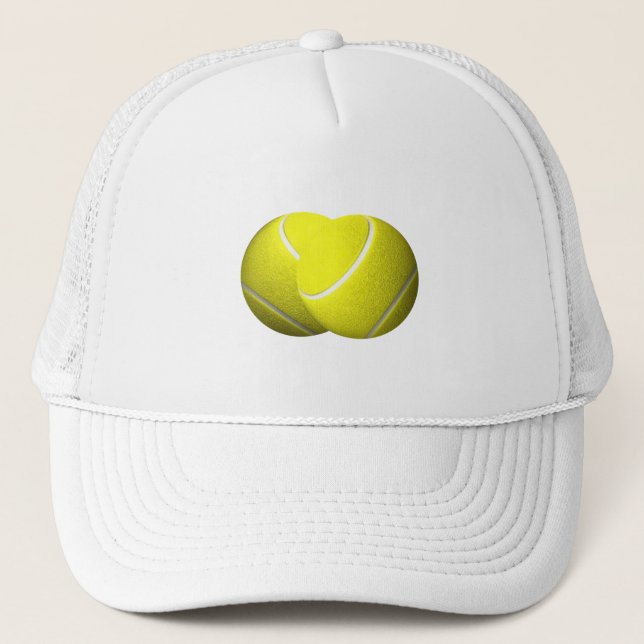 Tennisbollar Baseboll / Trucker stil hatt Truckerkeps (Framsida)