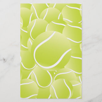 tennisbollar brevpapper