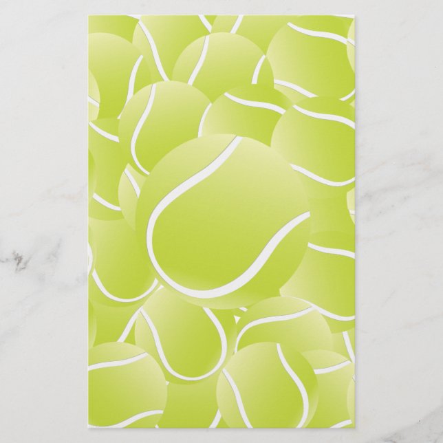 tennisbollar brevpapper (Framsida)