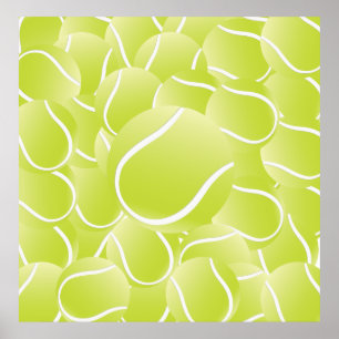 tennisbollar poster