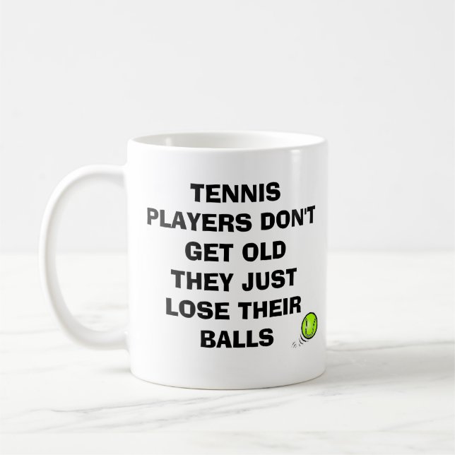 Tennisbollmugg Kaffemugg (Vänster)