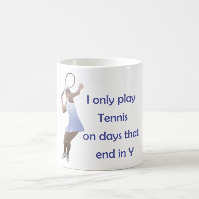 TennisChick dagar Magisk Mugg (Center)