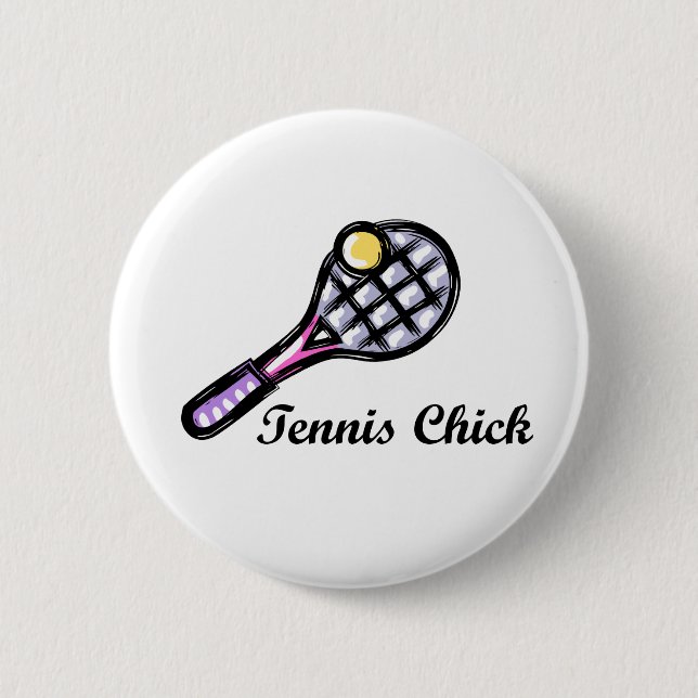 TennisChick logotyp Knapp (Framsida)