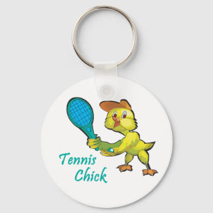 tennischick nyckelring