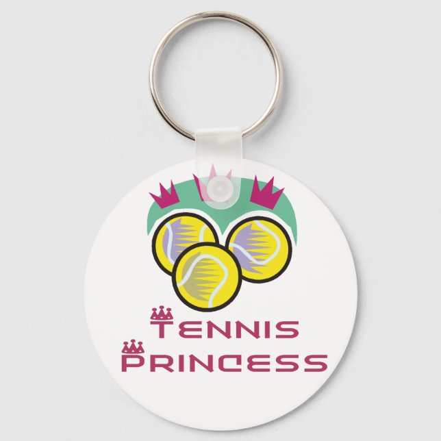 TennisChick Princess Nyckelring (Framsida)