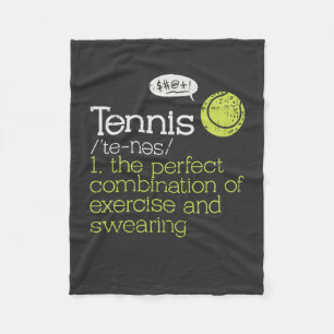 Tennisdefinition Fleecefilt