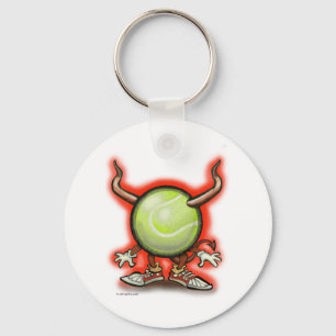 Tennisdemon Nyckelring