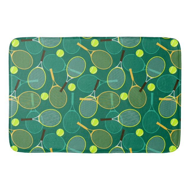 Tennisdesign Badrumsmatta (Framsidan)