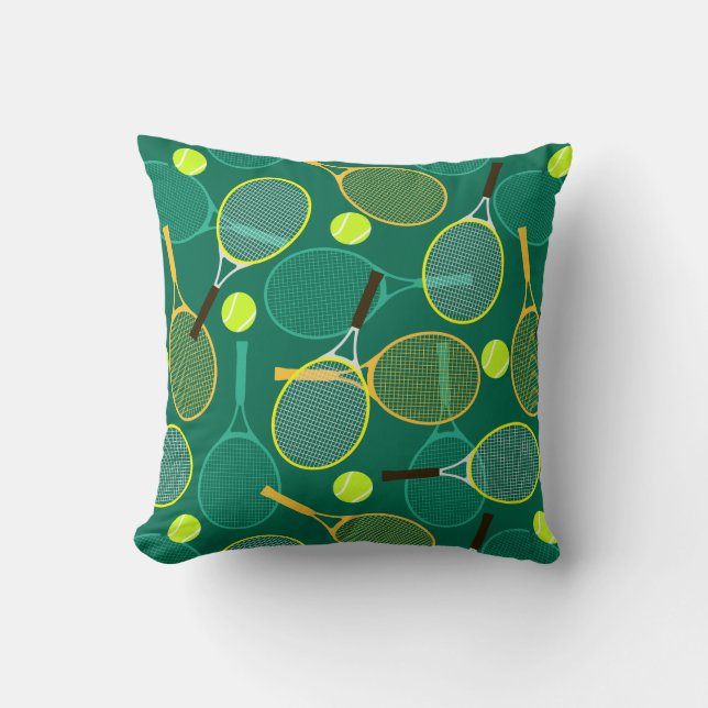 Tennisdesign  kudde (Framsida)