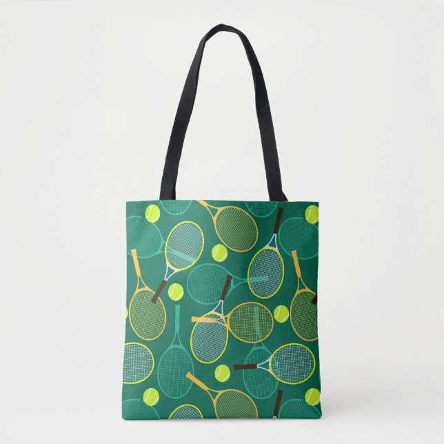 Tennisdesign  tygkasse (Framsida)
