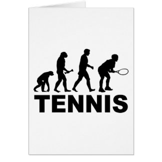 Tennisevolution Hälsningskort