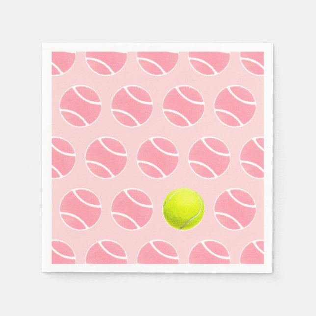 Tennisfest Pappersservett (Framsidan)