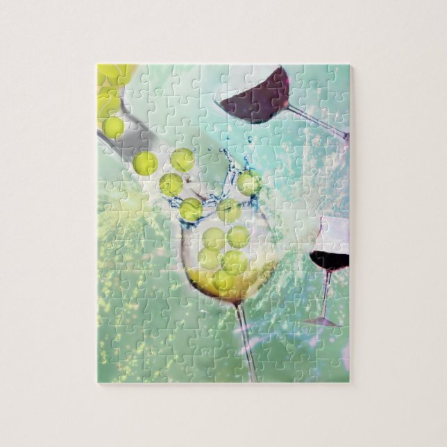 Tennisfirande Pussel (Vertikal)
