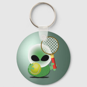 Tennisfläkt Nyckelring