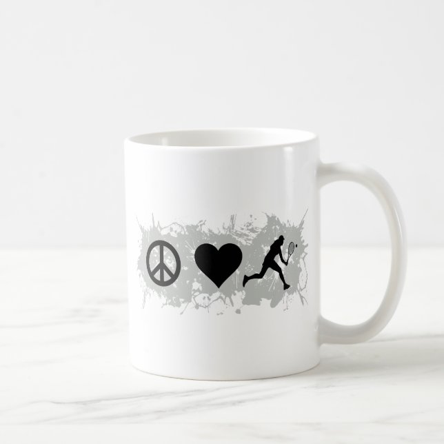 Tennisflicka 2 kaffemugg (Höger)