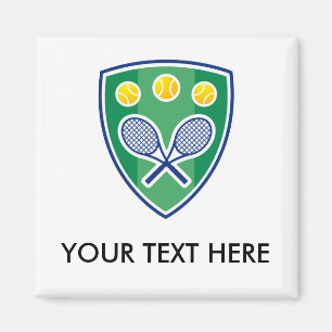 Tennisgåvor till spelarlag magnet