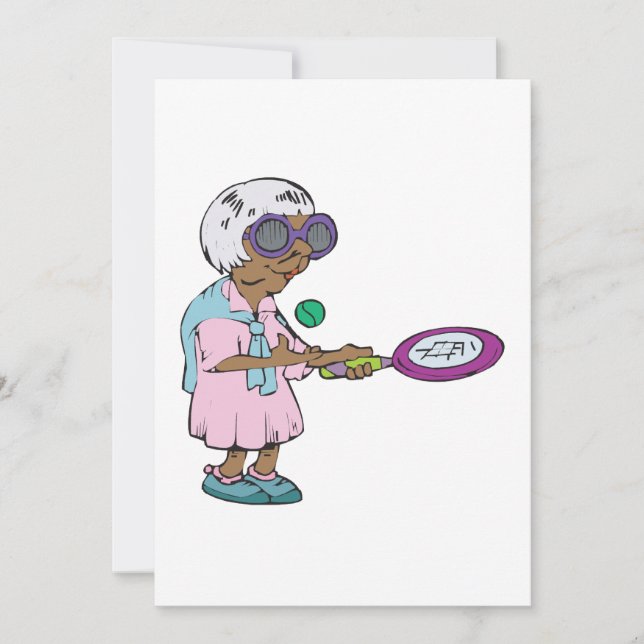 TennisGranny Inbjudningar (Framsida)