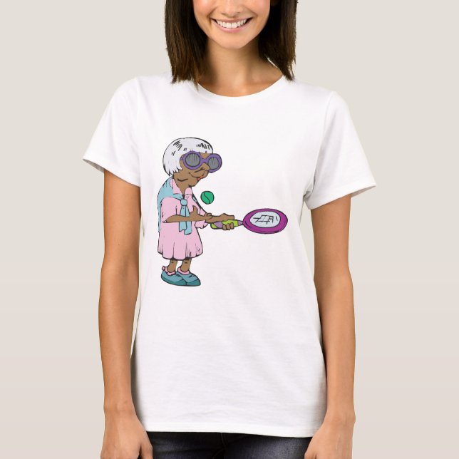 TennisGranny T-shirt (Framsida)
