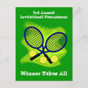 Tennisinbjudningar Inbjudningar