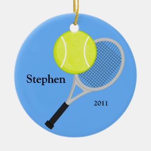 Tennisjulprydnad Julgransprydnad Keramik