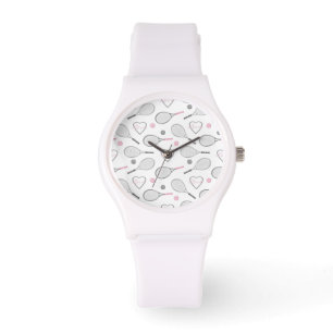 Tenniskärlekmönster Armbandsur