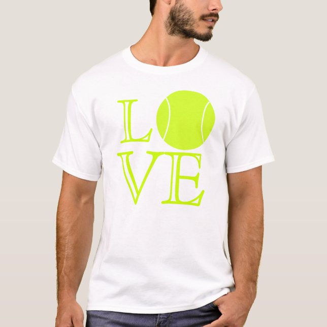 TenniskärlekT-tröja T-shirt (Framsida)