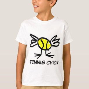 Tenniskläder för flickor T-shirt för tennis-c