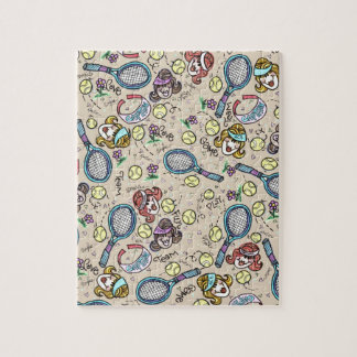 Tennislag gal. pussel