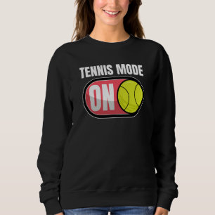 Tennisläge På Planen Spel Ess Topspin Tennis Spela T Shirt