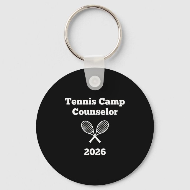 Tennislägerledare 2026  nyckelring (Framsida)