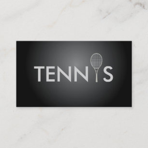 Tennislagledarevisitkort Visitkort