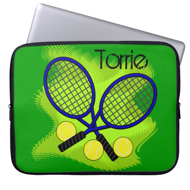 Tennislaptop sleeve (Framsidan)