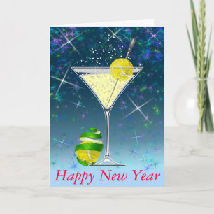 TennisMartini gott nytt år Helgkort