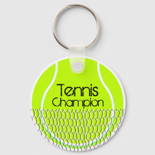 Tennismästare Keychain Nyckelring