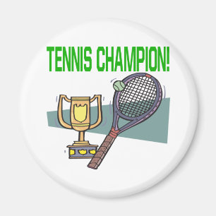 Tennismästare Magnet