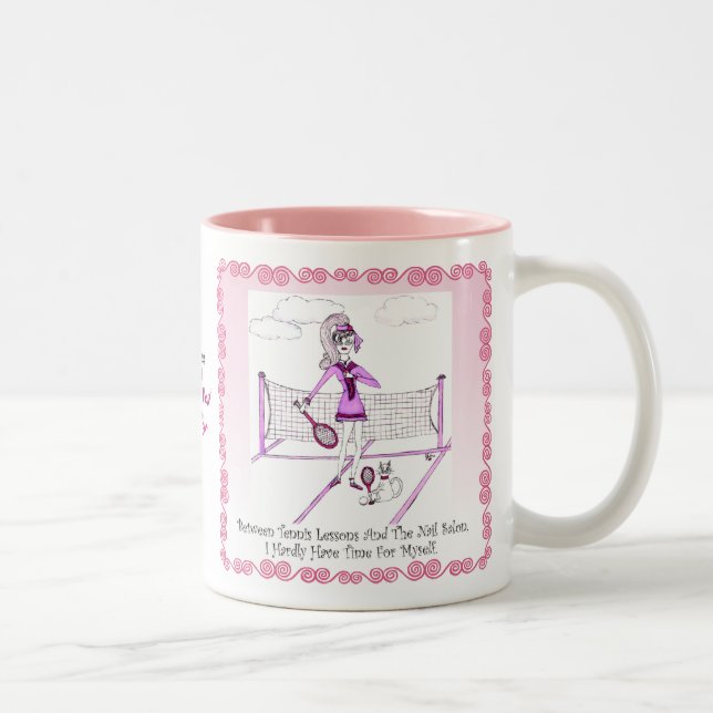 Tennismugg Två-Tonad Mugg (Höger)